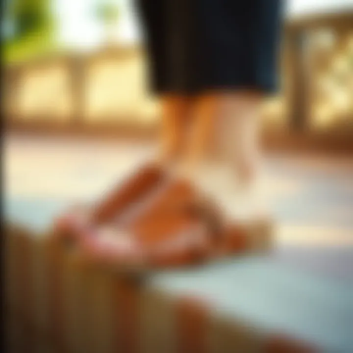 Seasonal Fashion Trends with Brown Slide Sandals Seasonal fashion trends showcasing brown slide sandals