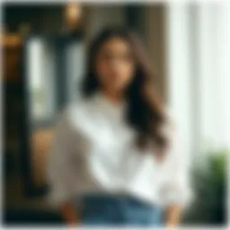 The Versatility of the White Button-Up Blouse for Women Introduction