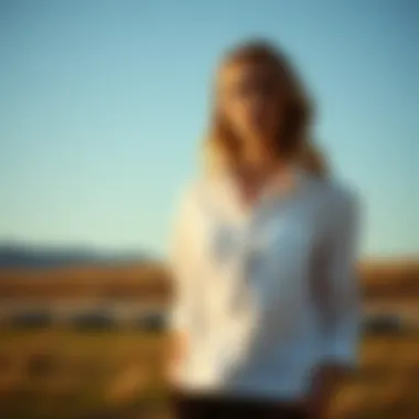 The Versatility of the White Button-Up Blouse for Women Summary