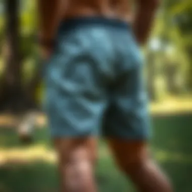 Care instructions for maintaining the quality of UA woven training shorts