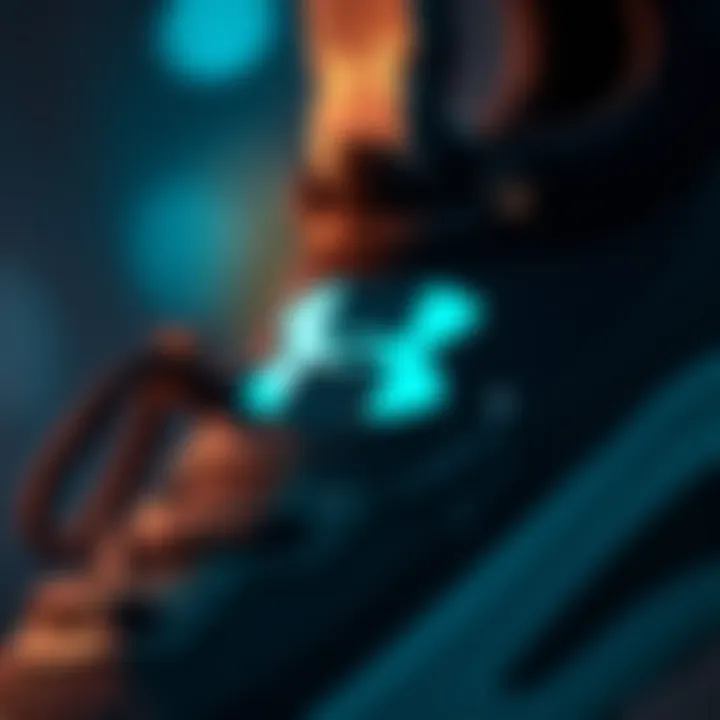 Close-up of the smart technology integration in the HOVR Infinite