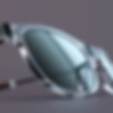 Acrylic Material Transparency Close-up of acrylic material showcasing transparency and texture