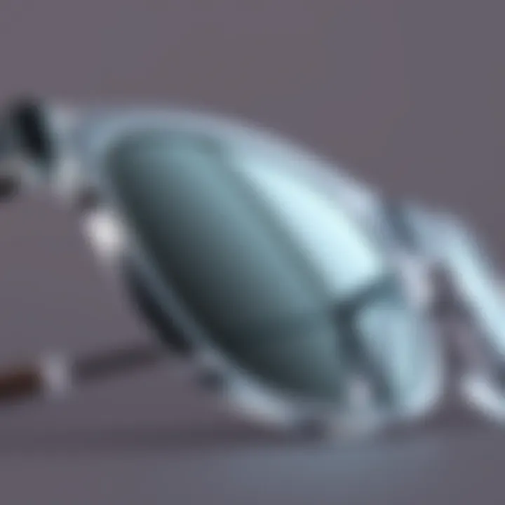 Acrylic Material Transparency Close-up of acrylic material showcasing transparency and texture