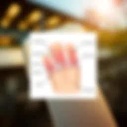 Illustration of nail anatomy highlighting the nail barrier