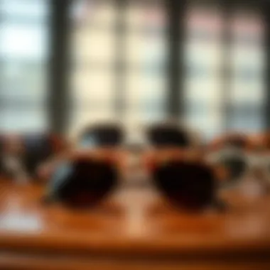 A collection of vintage sunglasses from various decades showcasing their unique styles and colors
